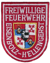 Ärmelabzeichen Freiwillige Feuerwehr Eisenbolz-Hellengerst