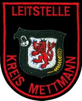Abzeichen der LS Mettmann Kreis (rot)